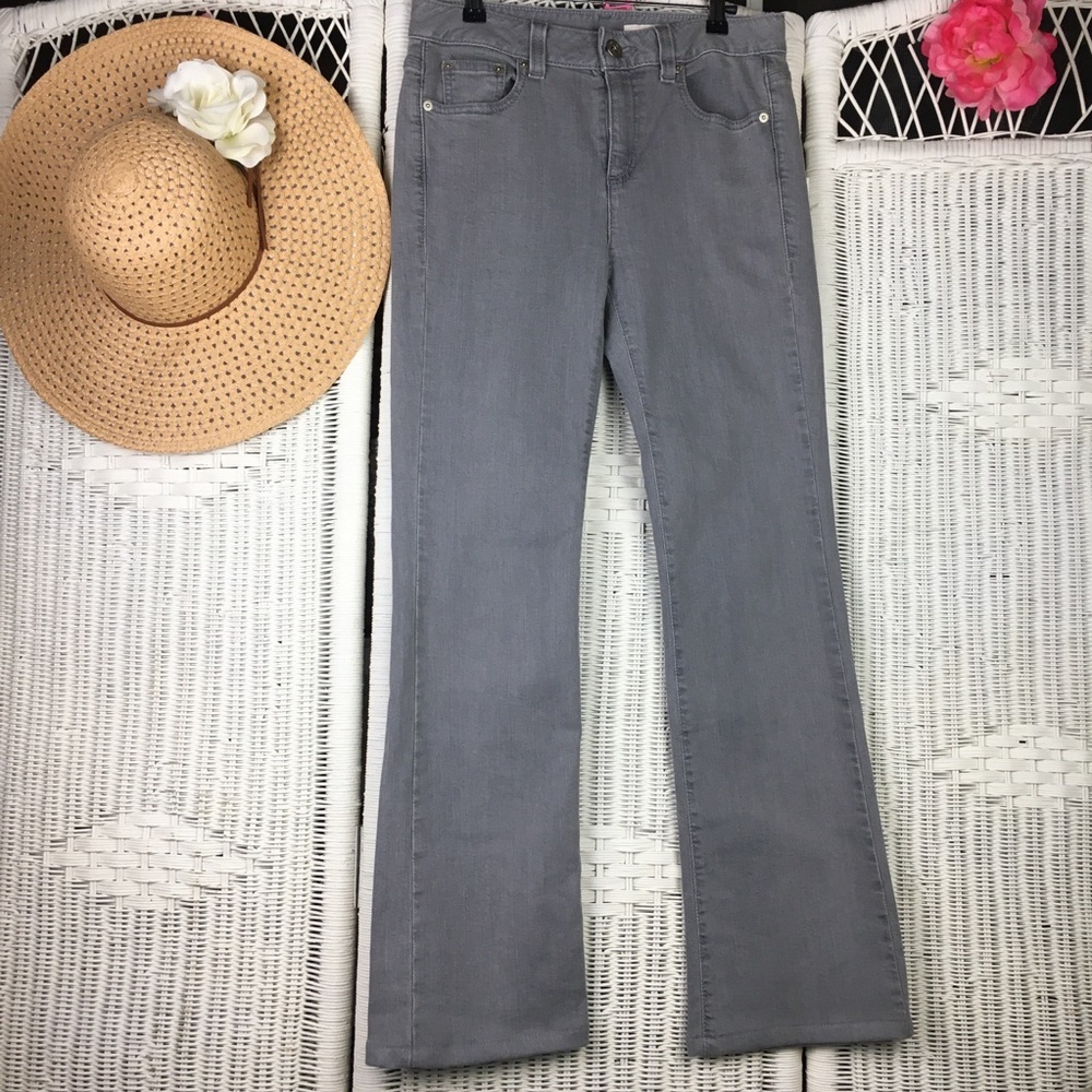 DKNY Jeans Grey 5 Pocket Stretch Boot Cut